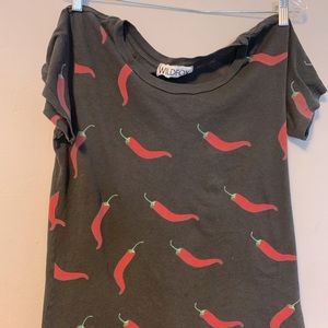 Red hot chili pepper tee